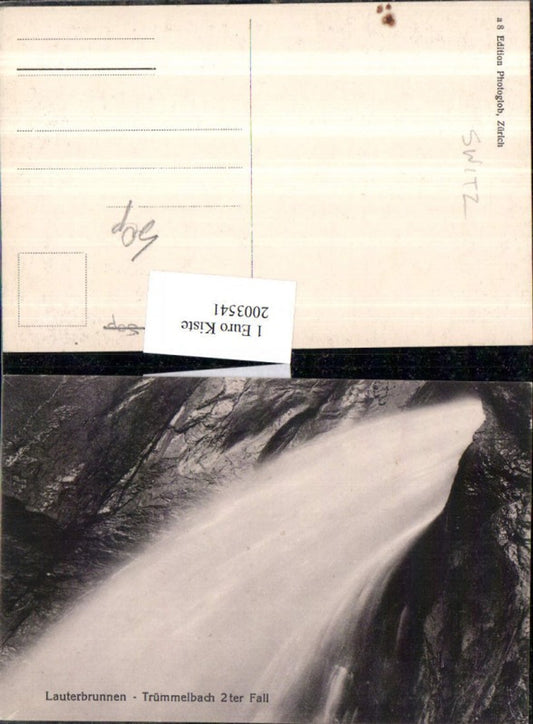 2003541,Lauterbrunnen Trümmelbach Wasserfall
