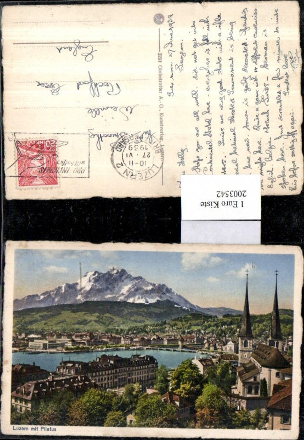 2003542,Luzern Totale m. Pilatus Kirche