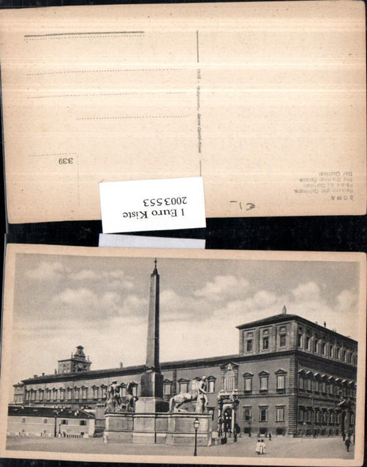 2003553,Roma Rom Der Quirinal Platz Säule Gebäude