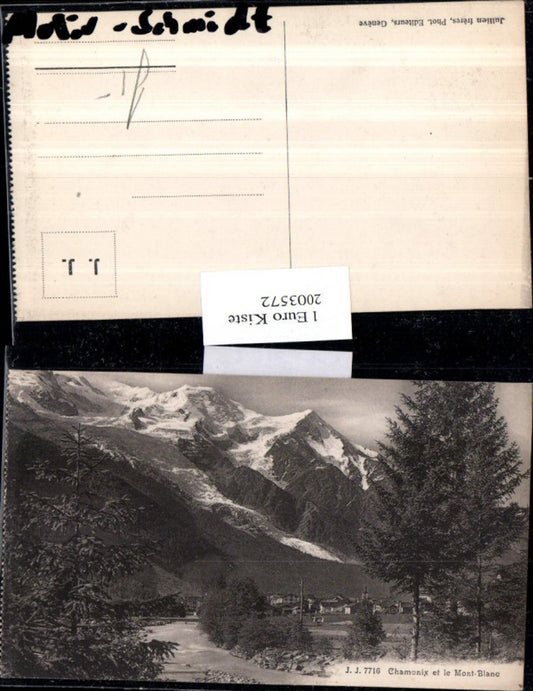 2003572,Chamonix et le Mont-Blanc Partie Bergkulisse