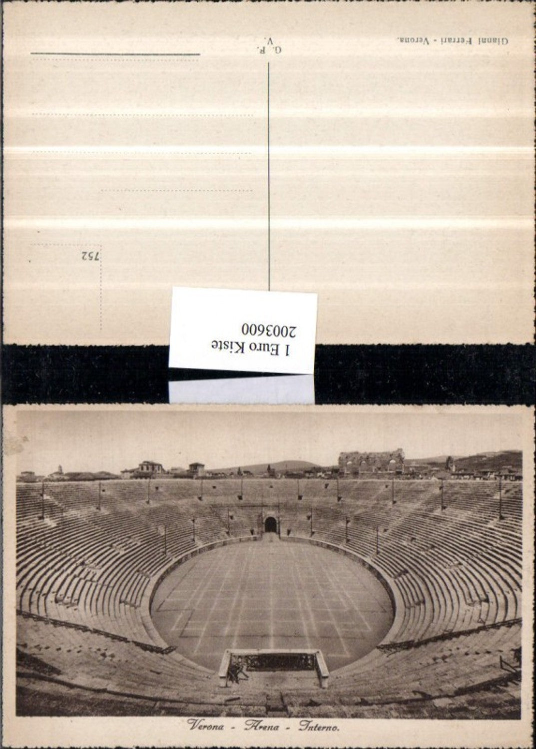 2003600, Verona Arena Interno