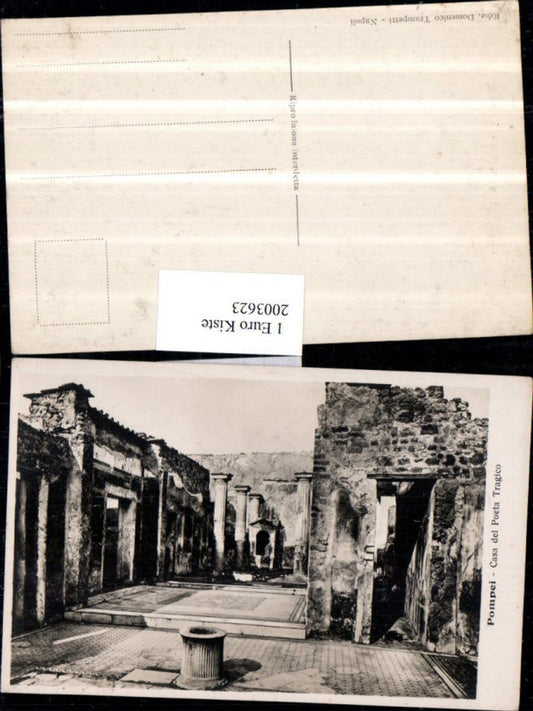 2003623,Pompei Casa del Poeta Tragico Haus d. Tragödiendichters