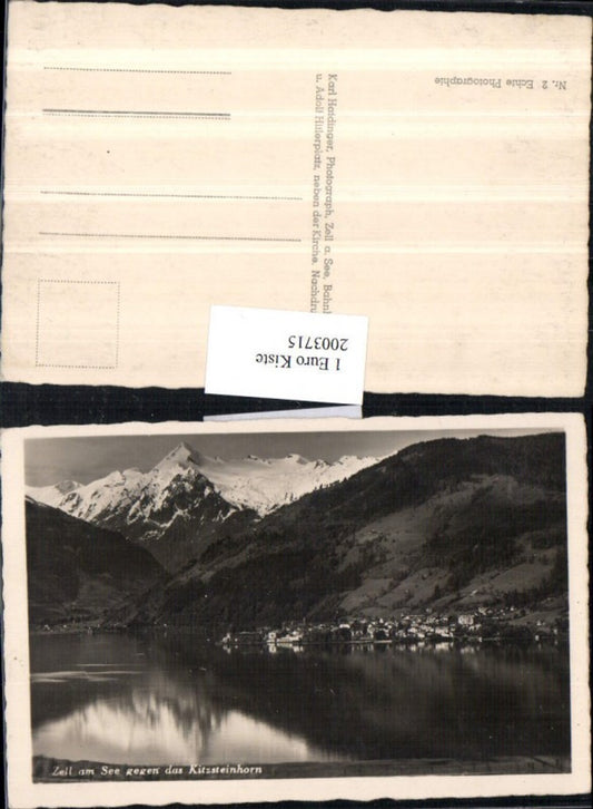 2003715,Zell a. See Totale geg. d. Kitzsteinhorn