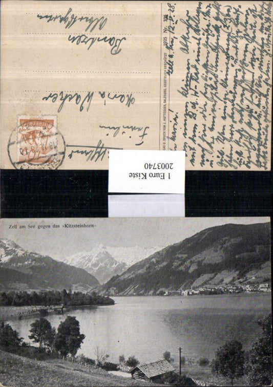 2003740,Zell a. See geg. d. Kitzsteinhorn Partie