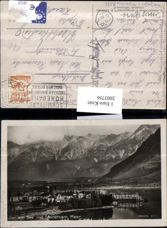 2003756,Zell a. See Totale m. Steinernem Meer