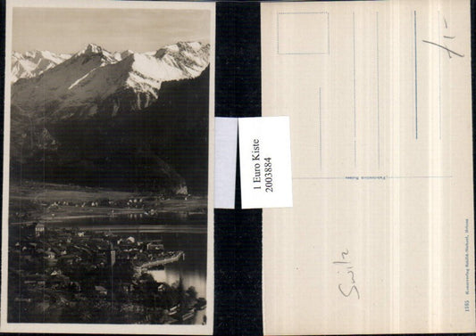 2003884,Brienz Totale Bergkulisse