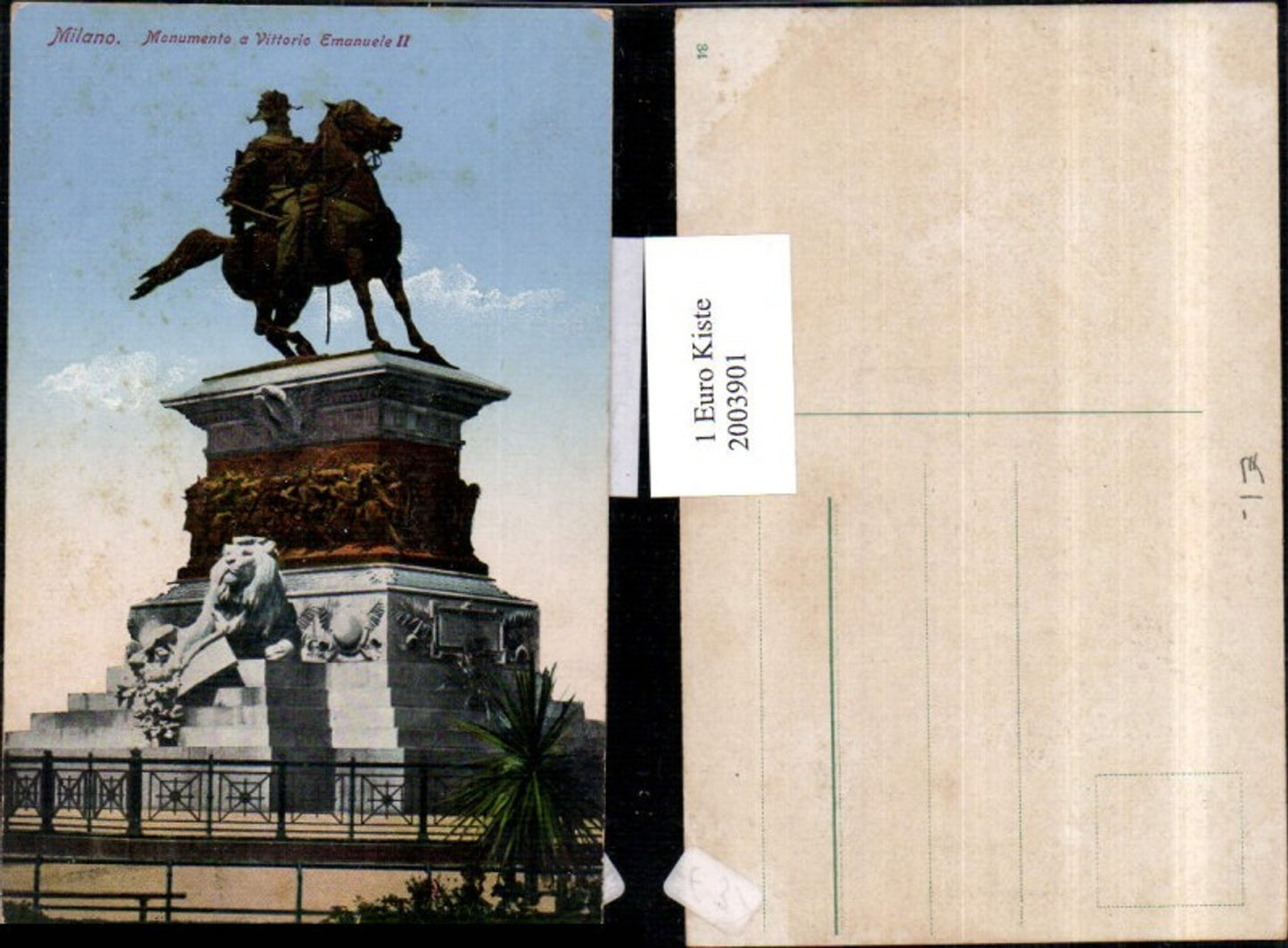 2003901,Milano Monument a Vittorio Emanuele 2