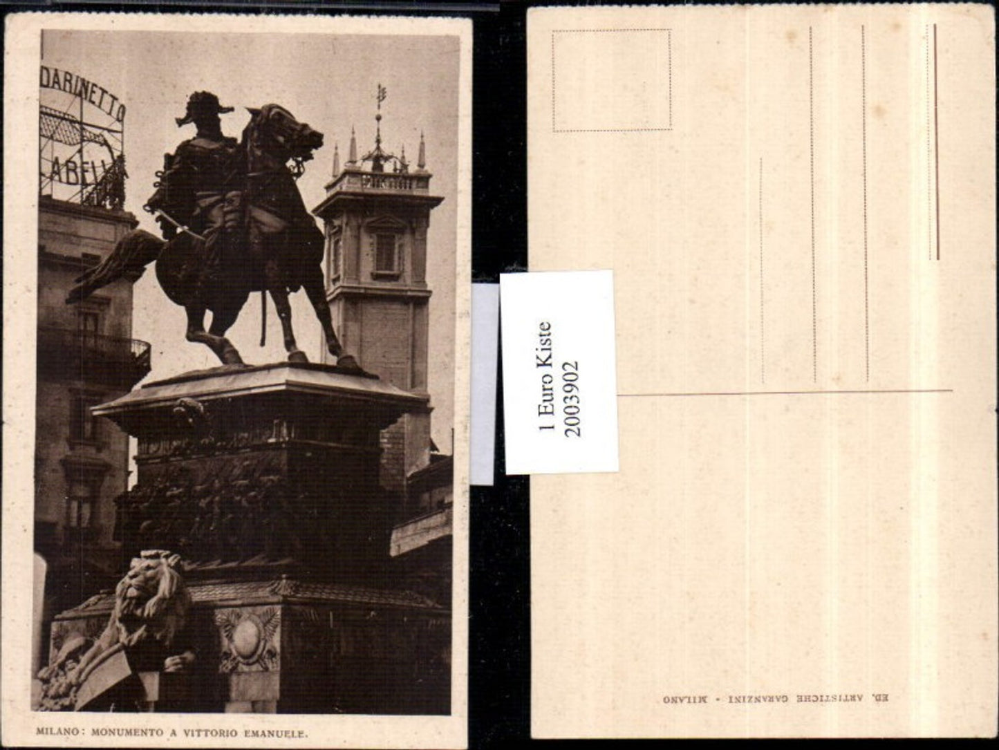 2003902,Milano Monument a Vittorio Emanuele 2