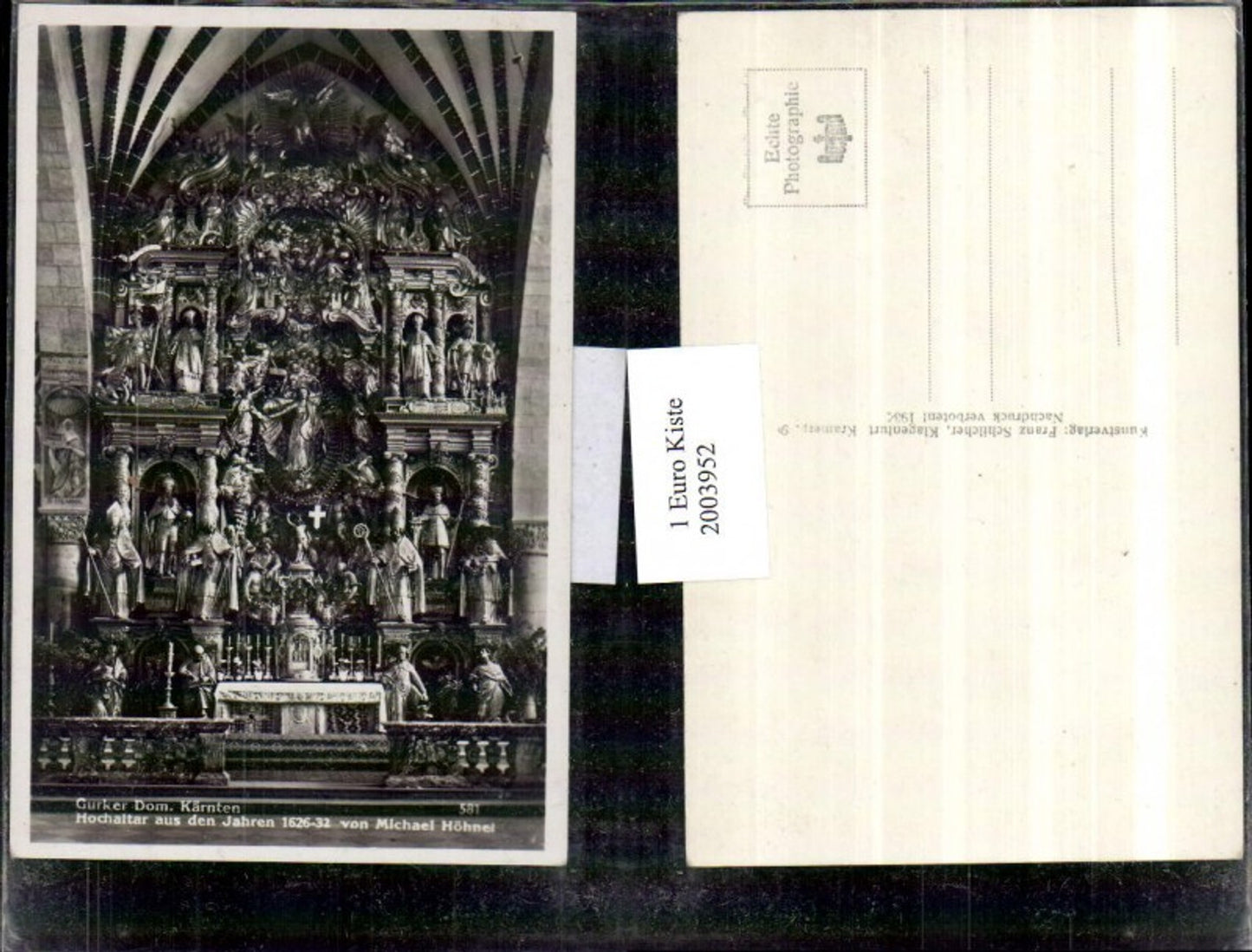 2003952,Gurker Dom Kärnten Hochaltar Kirche Innenansicht