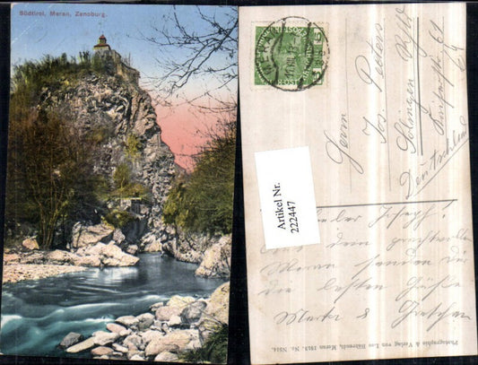 222447,Trentino Meran Zenoburg Burg Partie