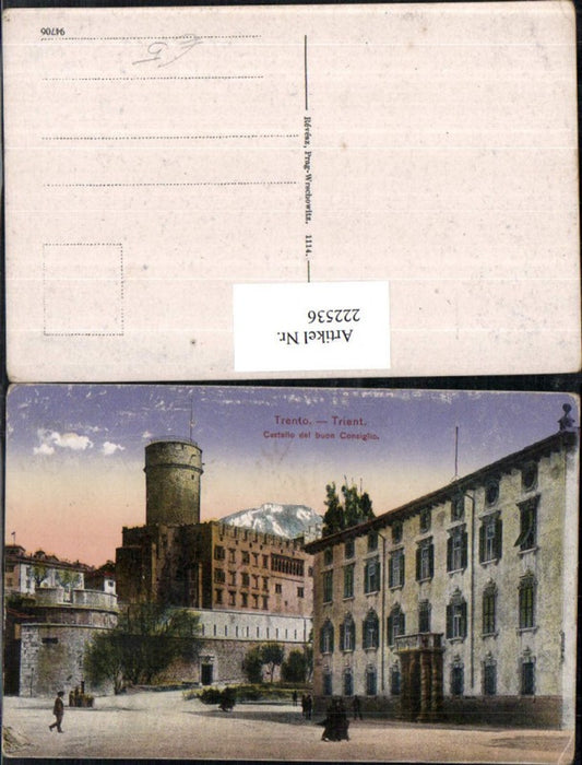 222536,Trentino Trento Trient Castello del buon Consiglio Schoss Burg