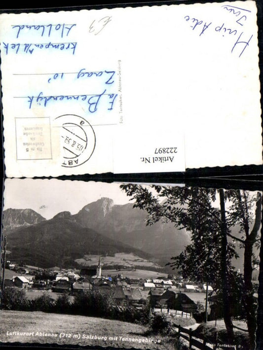 222897,Abtenau Totale m. Tennengebirge