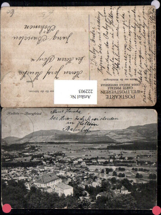 222903,Hallein Burgfried Totale