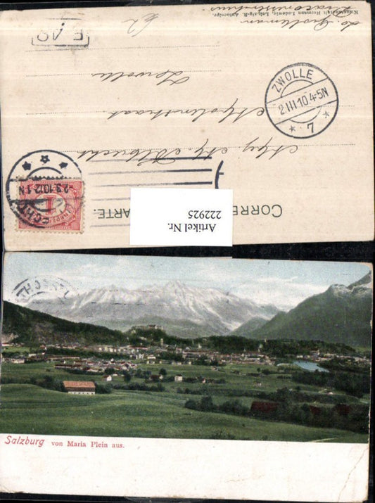 222925,Salzburg Teilansicht v. Maria Plain aus