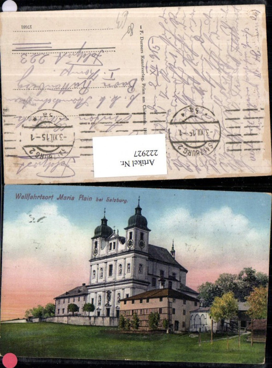 222927,Maria Plein b. Salzburg Wallfahrtskirche Kirche