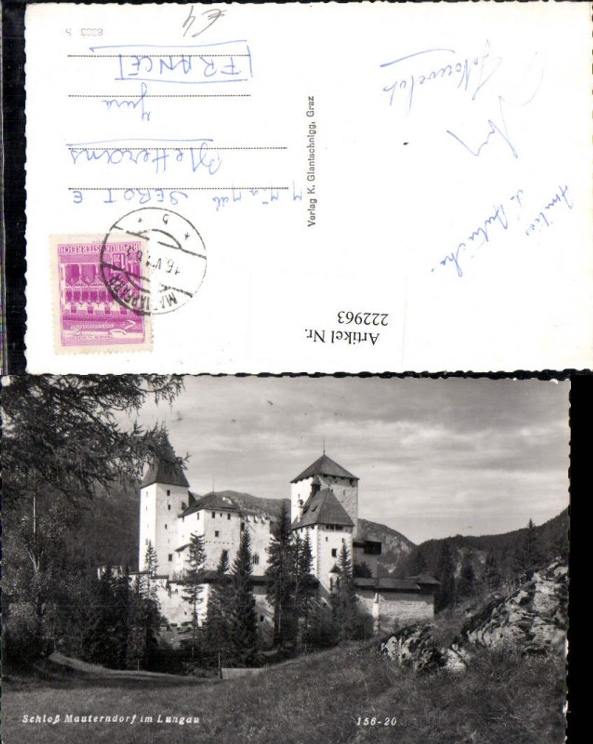 222963,Schloss Mauterndorf im Lungau