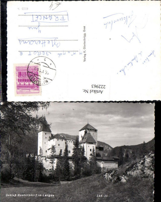 222963,Schloss Mauterndorf im Lungau