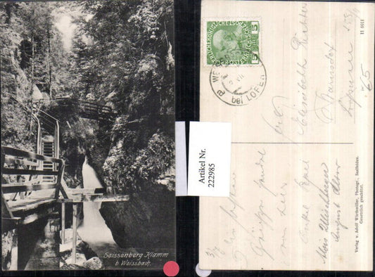 222985,Seissenberg Klam b. Weissbach b. Lofer Partie