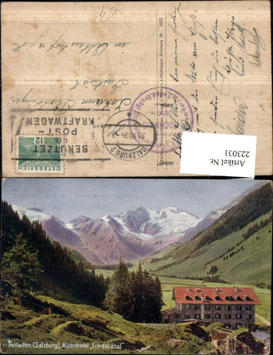 223031,Ferleiten Alpenhotel Lukashansl