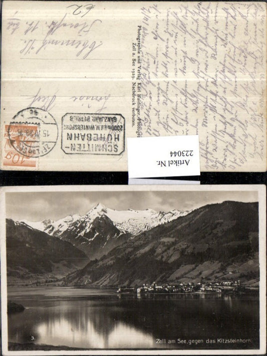 223044,Zell a. See geg. d. Kitzsteinhorn