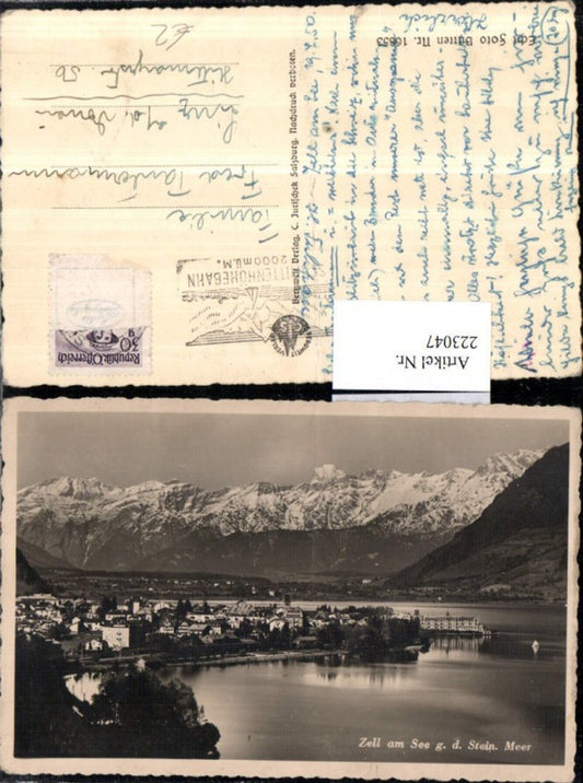 223047,Zell a. See Totale geg. d. Steinerne Meer