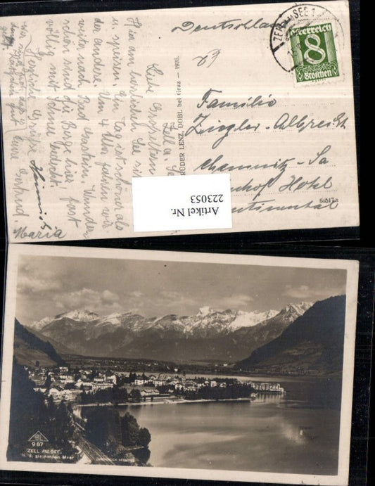 223053,Zell a. See Totale m. d. Steinernen Meer
