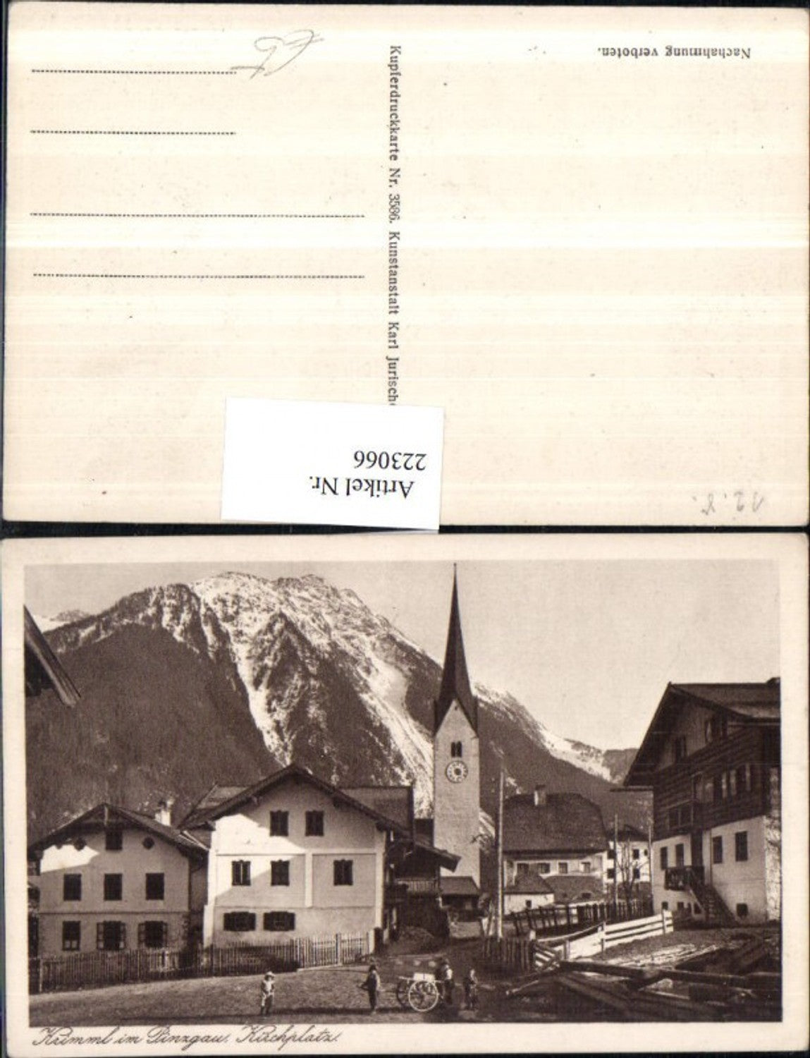 223066,Krimml im Pinzgau Kirchplatz Platz Kirche