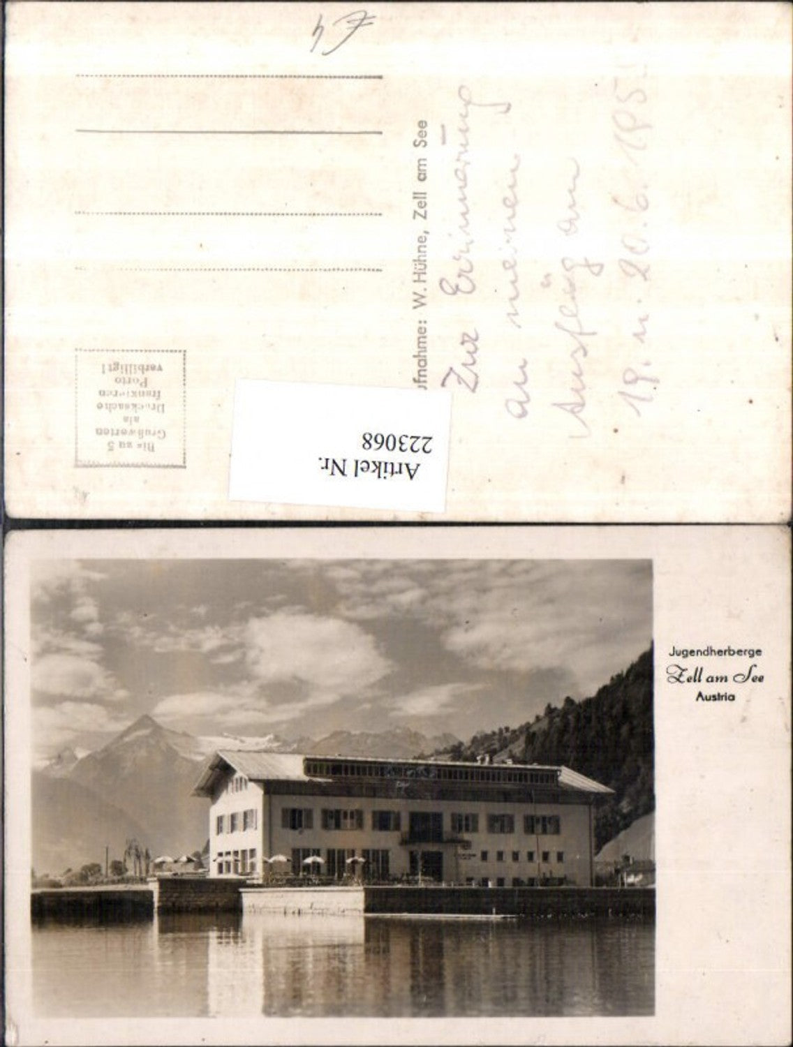 223068,Jugendherberge Zell a. See