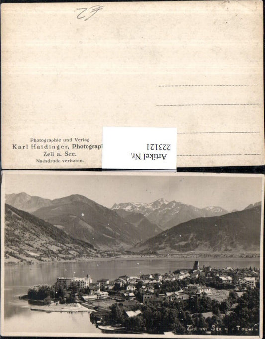 223121,Zell a. See Totale geg. d. Hohen Tauern