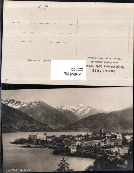 223122,Zell a. See Totale geg. d. Hohen Tauern