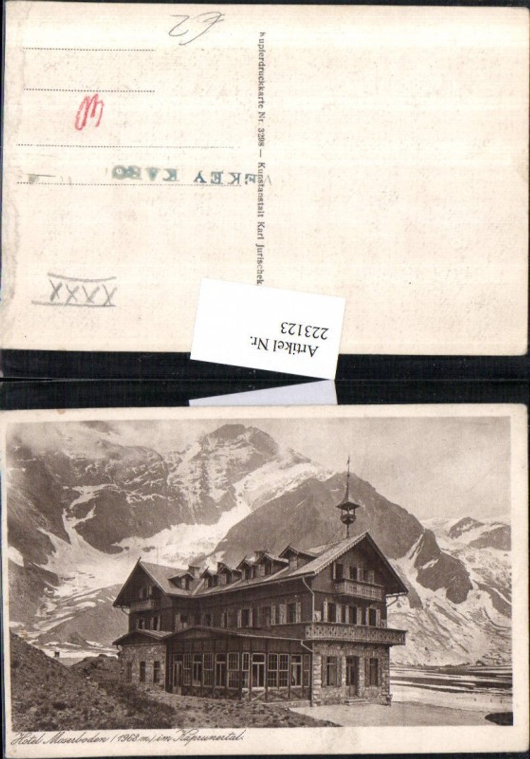 223123,Hotel Moserboden im Kaprunertal b. Kaprun