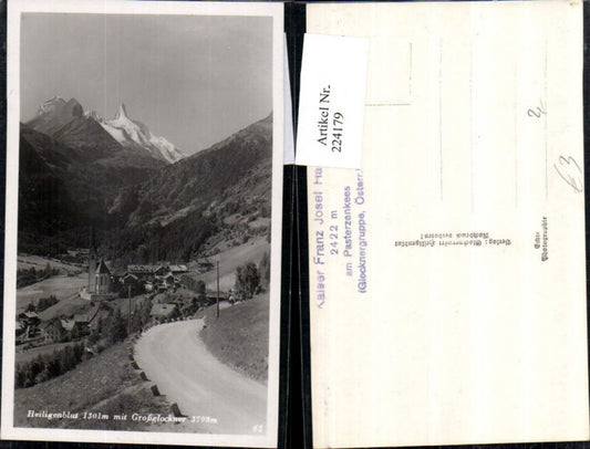 224179,Heiligenblut Totale m. Großglockner