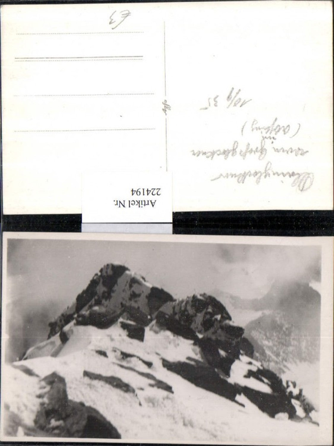 224194,Kleinglockner v. Großglockner Bergspitze Bergkulisse