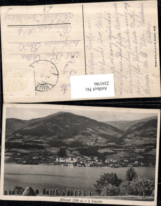224196,Millstatt v. d. Seeseite pub Stengel & Co 5610