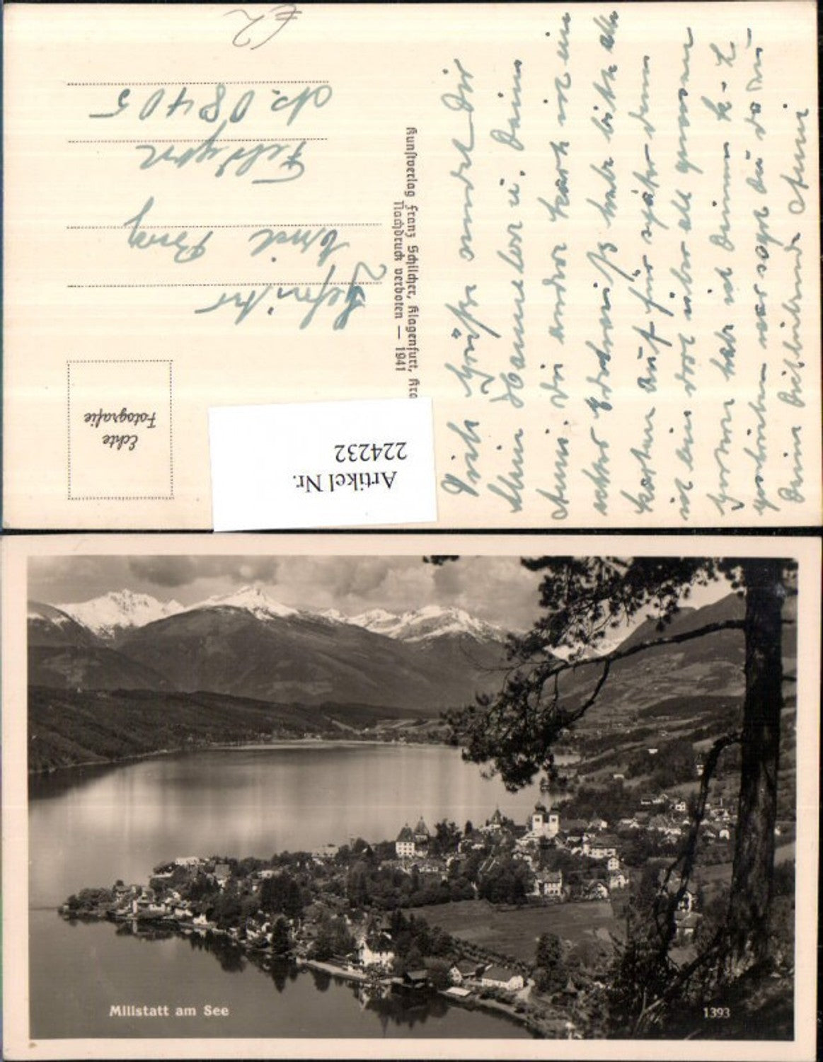 224232,Millstatt a. See Totale pub Franz Schilcher 1393