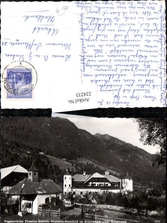 224233,Vegetarische Pension Schloss Neustein b. Steinfeld im Drautal Kapelle pub Franz Schilcher 5203