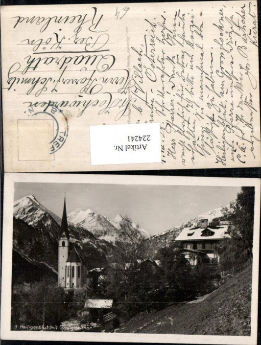 224241,Heiligenblut Kirche m. Großglockner