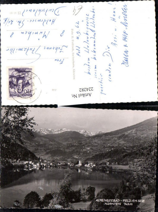 224282,Alpenseebad Feld a. See Totale Bergkulisse