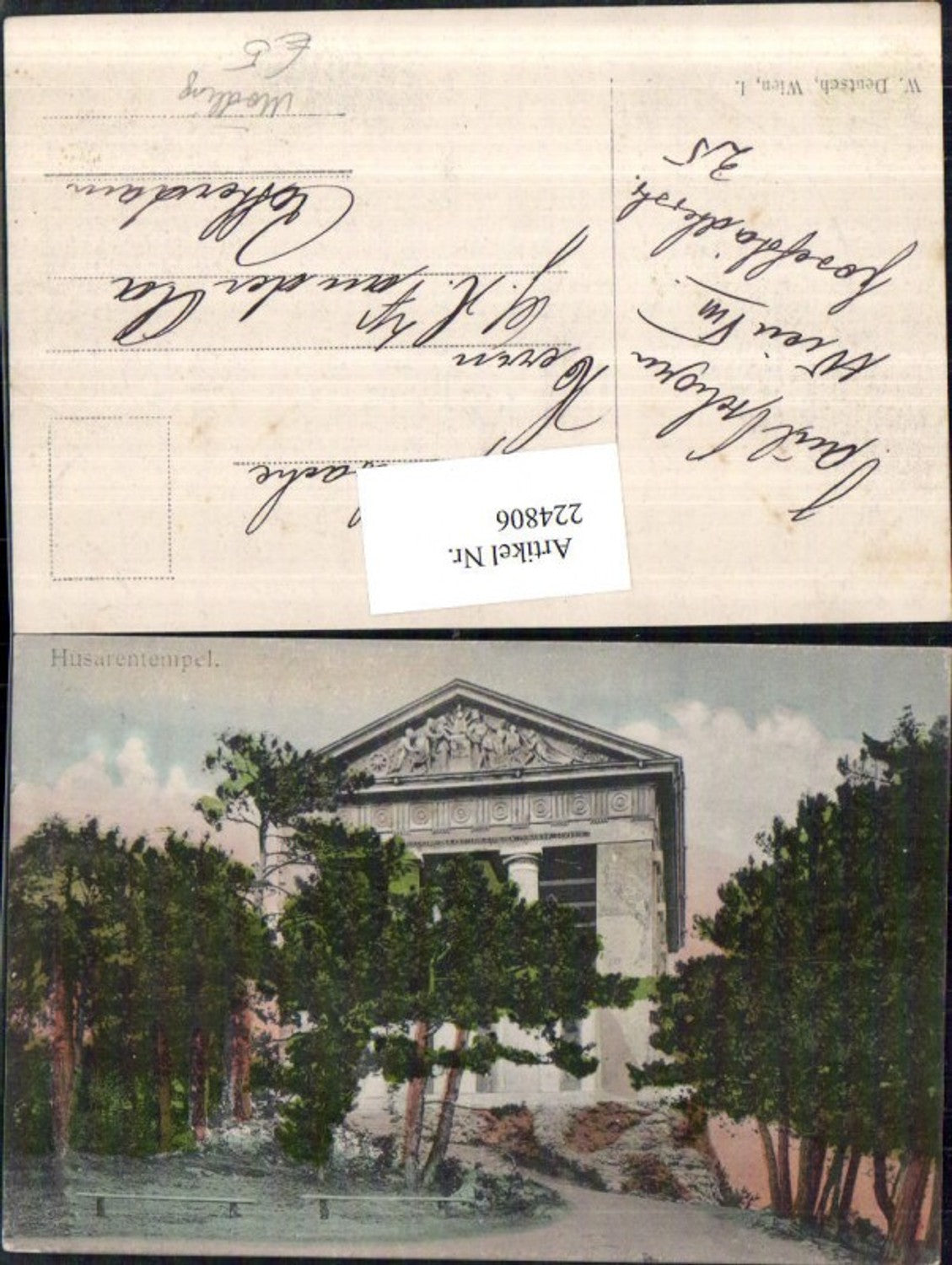 224806,Husarentempel b. Mödling Tempel