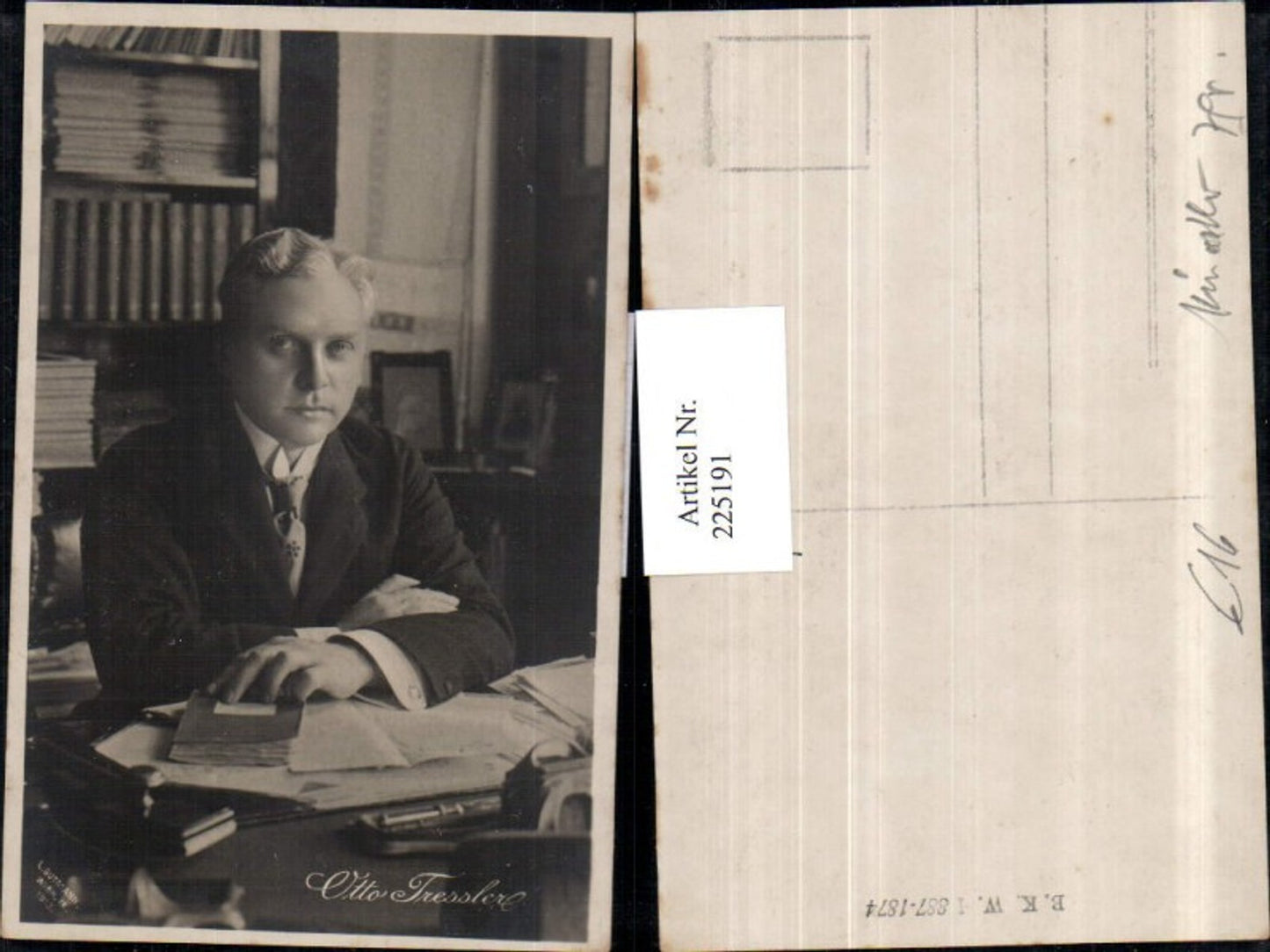 225191,Schauspieler Otto Tressler