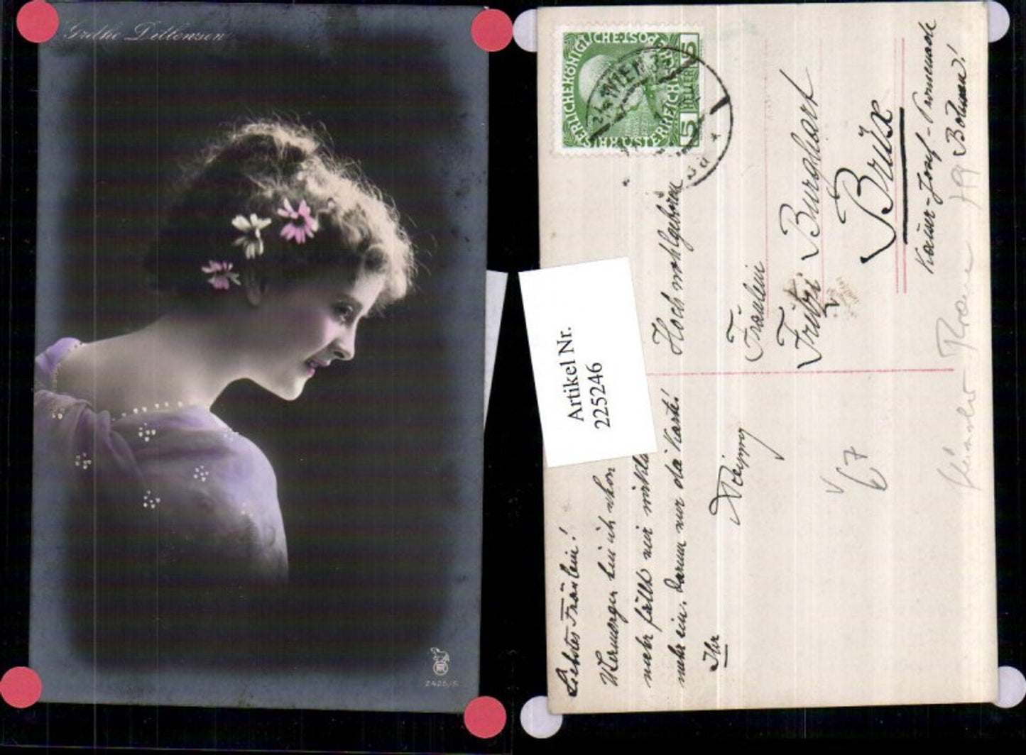 225246,Schauspielerin Grethe Ditlensen Portrait pub RPH 2425/5