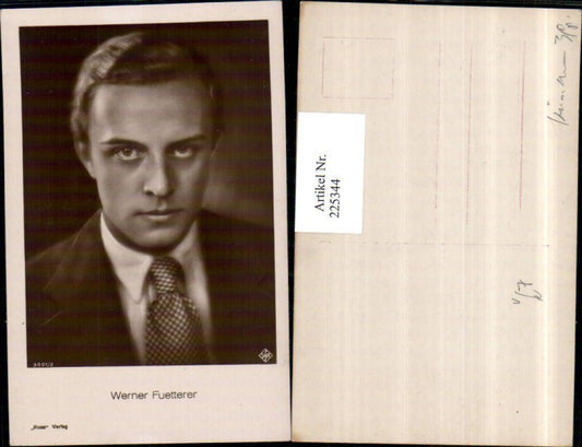 225344,Schauspieler Werner Fuetterer Portrait pub Ross Berlin 3001/2