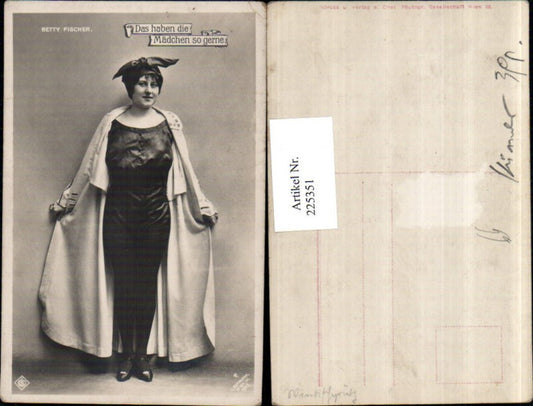 225351,Schauspielerin Betty Fischer in Das haben die Mädchen so gerne