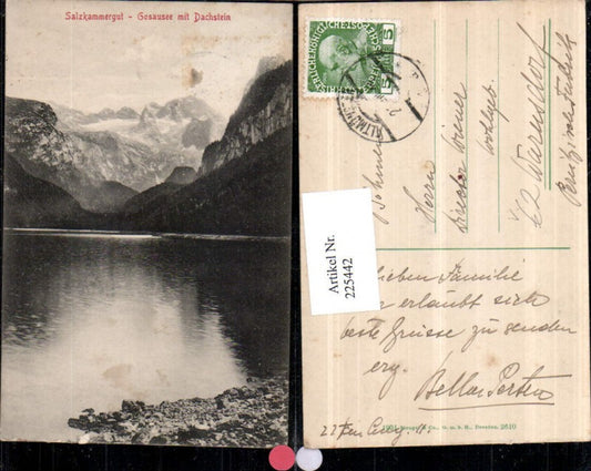 225442,Salzkammergut Gosausee See m. Dachstein Bergkulisse pub Stengel & Co 2610