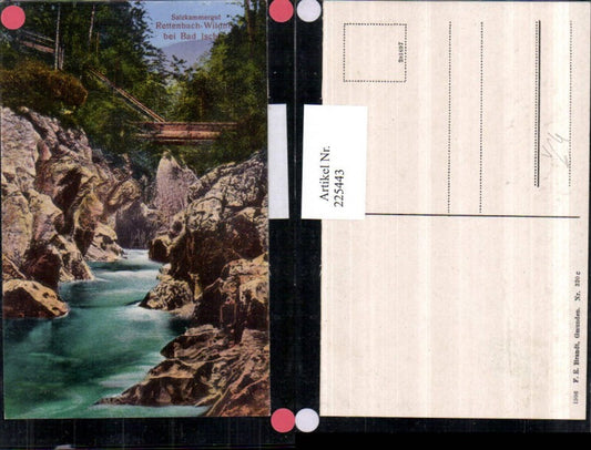 225443,Salzkammergut Rettenbach-Wildniss b. Bad Ischl Partie