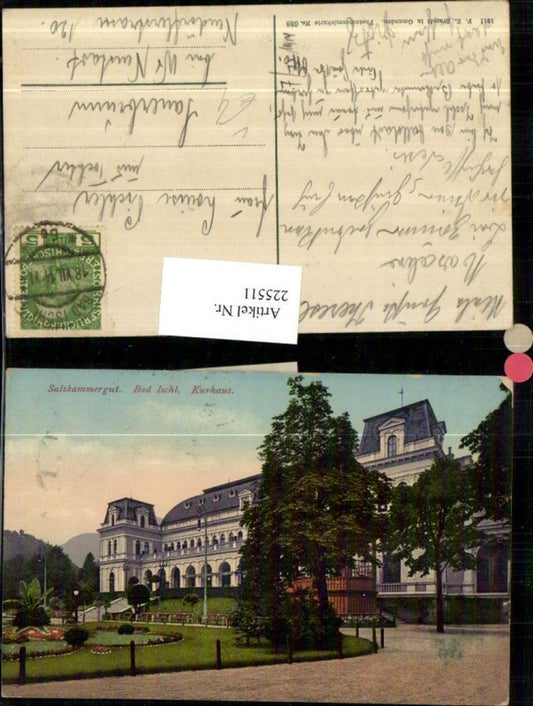 225511,Salzkammergut Bad Ischl Kurhaus pub F. E. Brandt 688