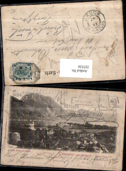 225526,Gmunden v. Stadtpark Seeschloss Schloss Orth