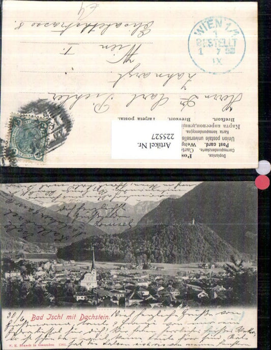 225527,Bad Ischl Totale m. Dachstein