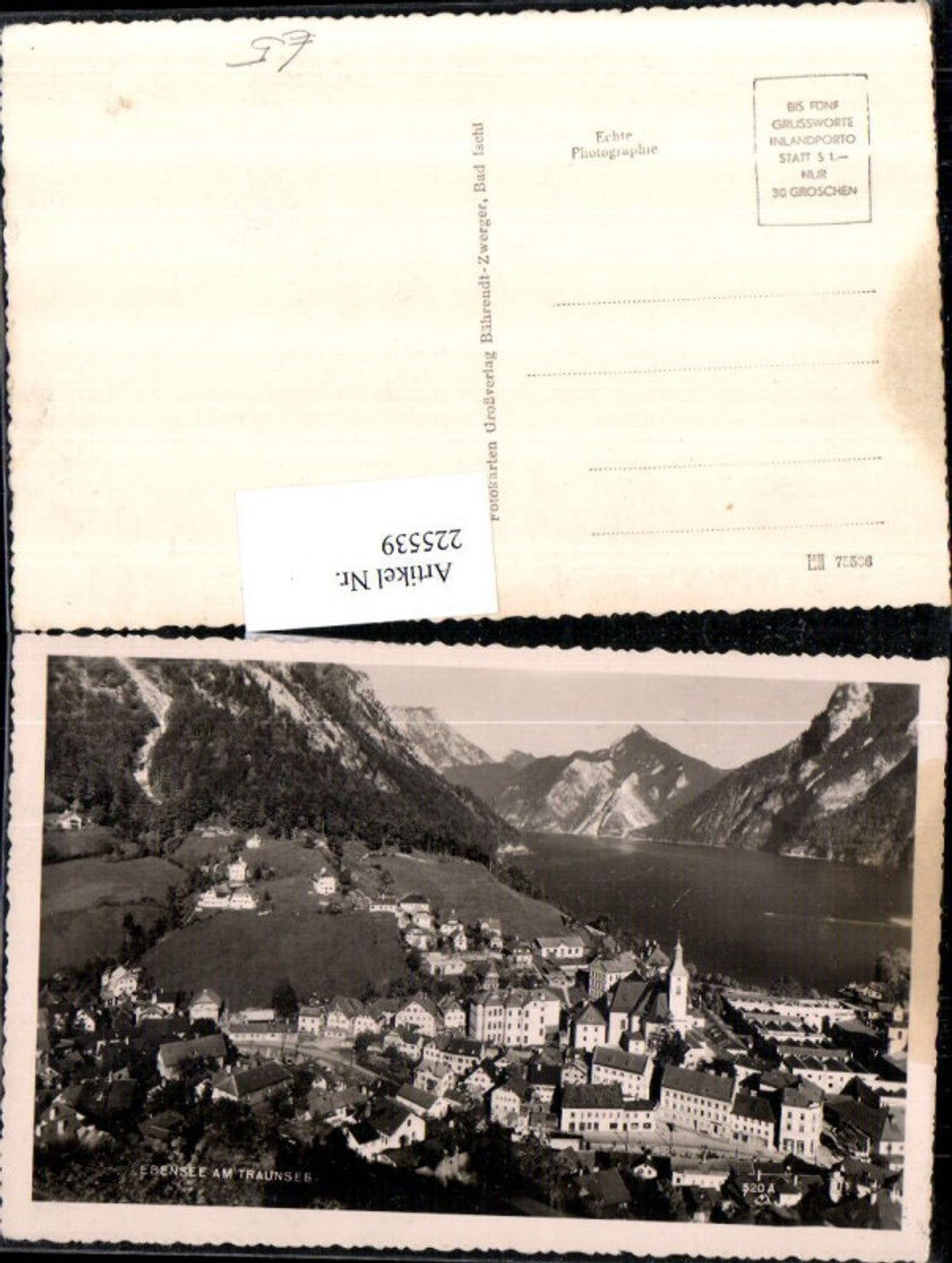 225539,Ebensee a. Traunsee Totale