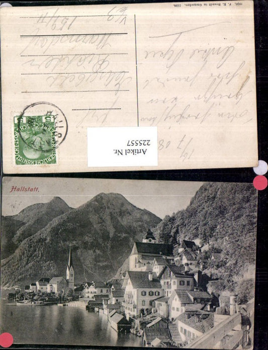 225557,Hallstatt Teilansicht pub F. E. Brandt 1586